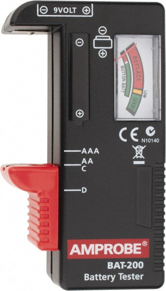 Amprobe BAT-200 0.9 VAC to 9 VAC, Battery Tester