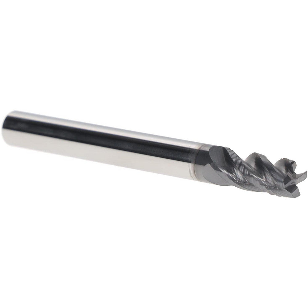 Iscar 5622712 Roughing & Finishing End Mill 1/4" Dia, 4 Flute, Corner Chamfer End, Solid Carbide