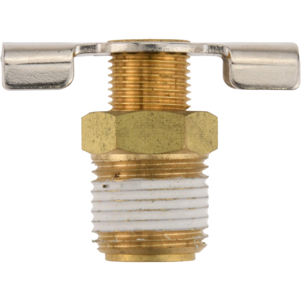 Value Collection DCE-38 Steel Wing Nut Valve Drain Cock & Shutoff Valve