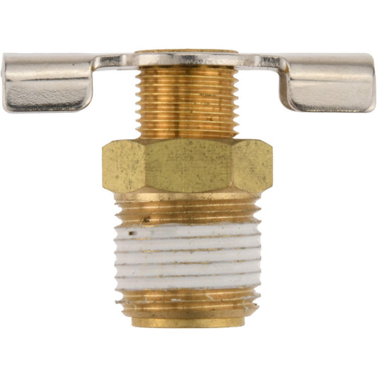 Value Collection DCE-38 Steel Wing Nut Valve Drain Cock & Shutoff Valve
