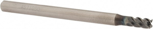 OSG 457105011 Corner Radius End Mill 5.00 mm Dia, 8.00 mm LOC, 0.20 mm Radius, 4 Flute, Solid Carbide
