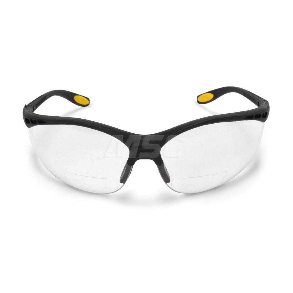 DeWALT DPG59-120D Magnifying Safety Glasses +2, Clear Lenses, ANSI Z87.1+
