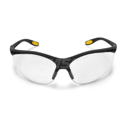 DeWALT DPG59-120D Magnifying Safety Glasses +2, Clear Lenses, ANSI Z87.1+
