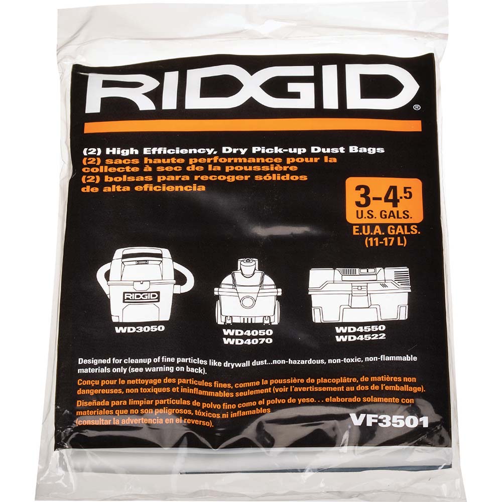Ridgid 23738 Vacuum Cleaner Bag Filter