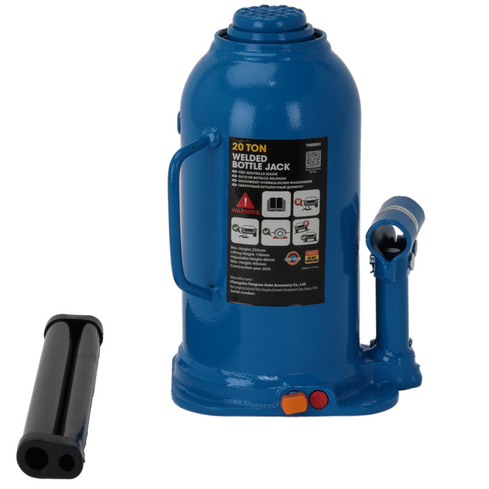 Value Collection TH92004X 20 Ton Capacity Side Pump Bottle Jack