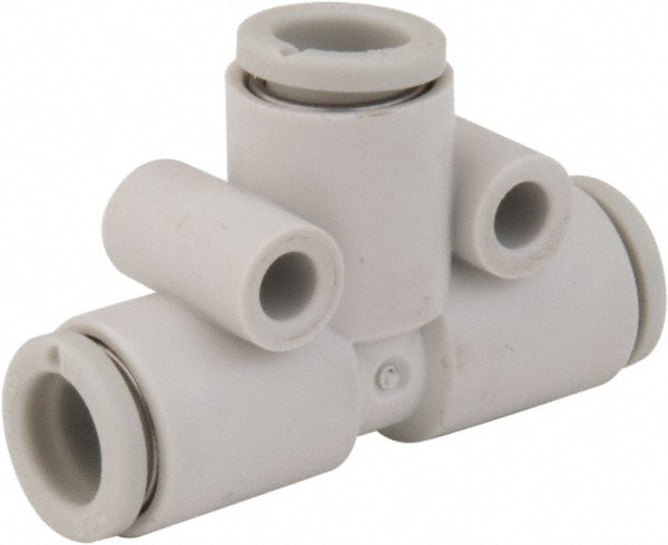 SMC Pneumatics KQ2T16-00A Push-to-Connect Push-to-Connect Fitting Tee, 16.00 mm OD