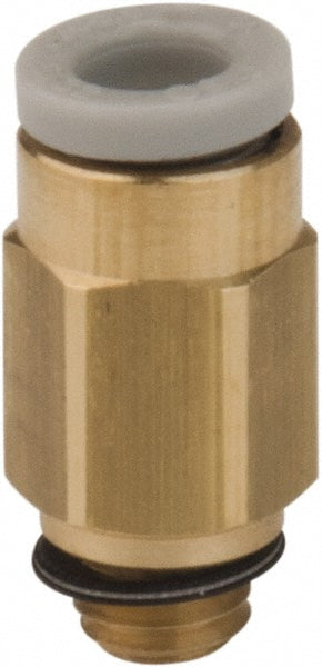 SMC Pneumatics KQ2H23-M5A Push-to-Connect Push-to-Connect Fitting Connector, M5x0.8 Thread, 3.20 mm OD