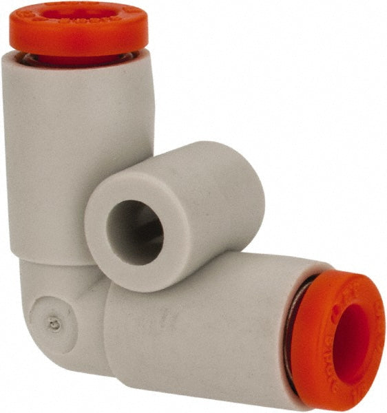 SMC Pneumatics KQ2L01-00A Push-to-Connect Push-to-Connect Fitting Reducing Elbow, 1/8" OD