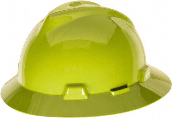 MSA 10061515 Hard Hat Impact Resistant, Full Brim, Type 1, Class E