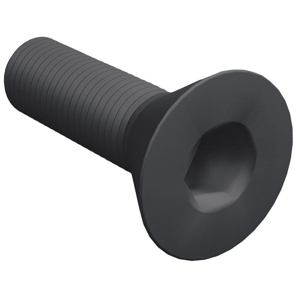 Value Collection 36846 Flat Socket Cap Screw 7/16-14 x 1", Alloy Steel, Black Oxide Finish