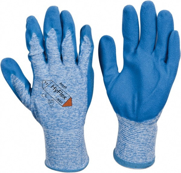 Ansell 255006 Series 11-920 General Purpose Work Gloves 2X-Large, Nitrile-Coated Heather Nylon