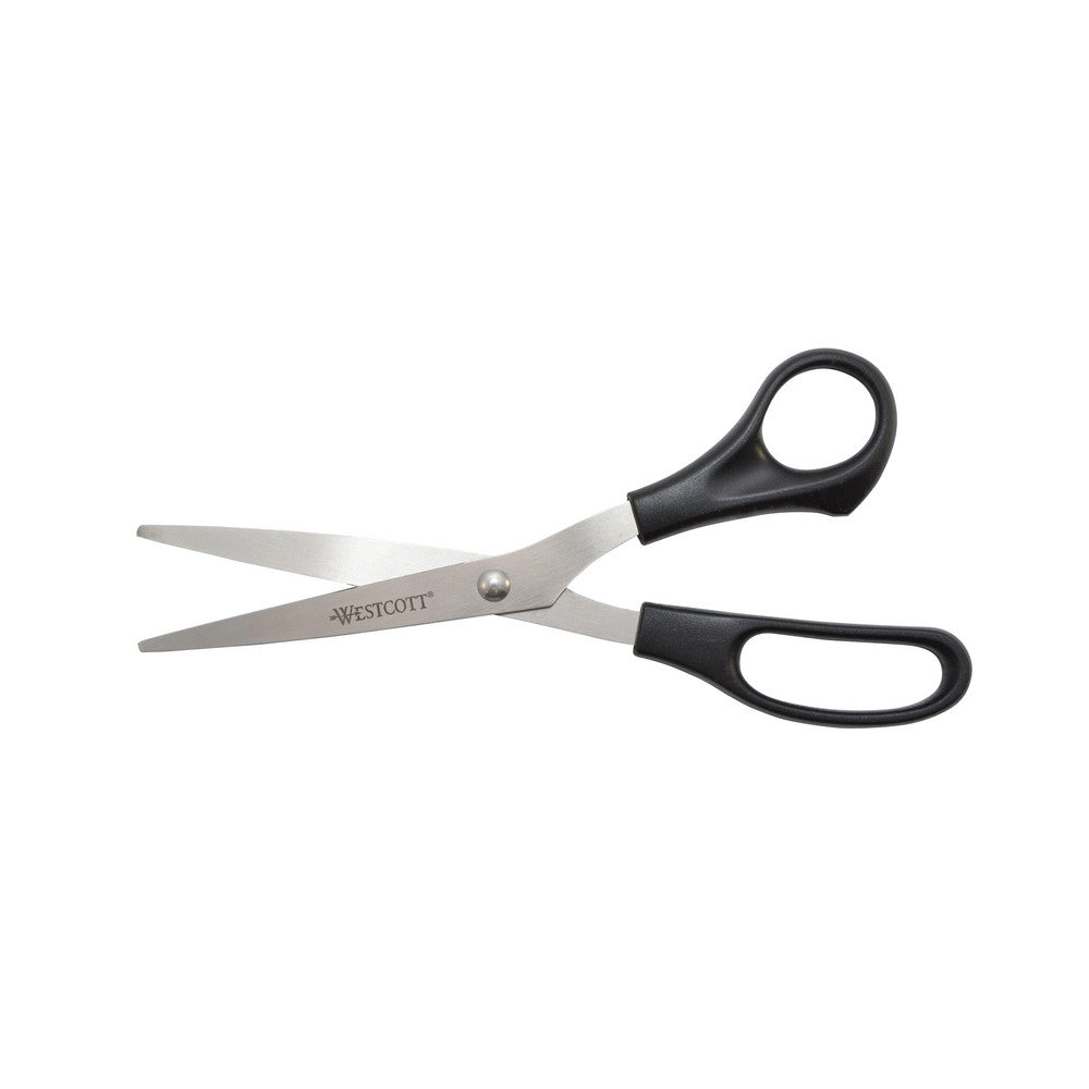 Westcott 13135 Standard 8" OAL, 3-19/64" LOC, Stainless Steel Blades