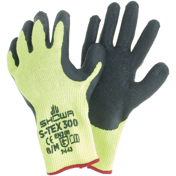 SHOWA S-TEX300M-08 Cut & Puncture-Resistant Gloves Size M, Polyester & Stainless Steel