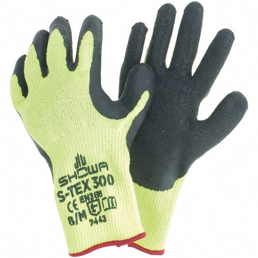 SHOWA S-TEX300M-08 Cut & Puncture-Resistant Gloves Size M, Polyester & Stainless Steel