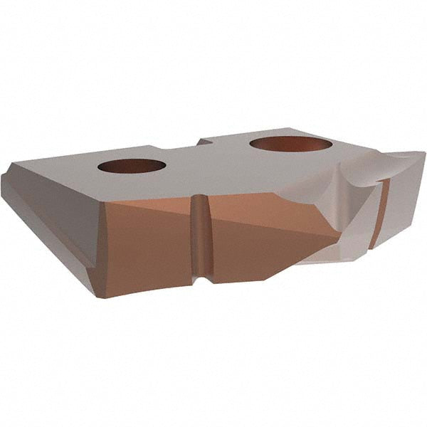 Allied Machine and Engineering 451H-22-HE Spade Drill Insert 22.00 mm Dia, Seat Size 1, Cobalt, 132 deg Point
