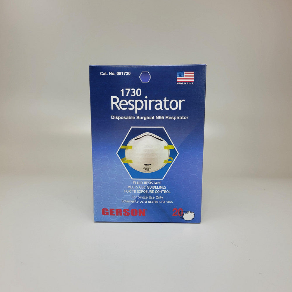 Gerson 081740 Disposable Particulate Respirator Size Universal