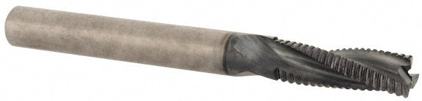 Kennametal 4048690 Square End Mill 1/4'' Dia, 3/4'' LOC, 1/4'' Shank Dia, 2-1/2'' OAL, 3 Flutes, Solid Carbide