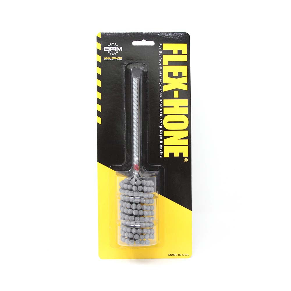 Brush Research Mfg. BC114180Z25 Flexible Cylinder Hone 1-1/4" Max Bore Dia, 180 Grit, Zirconia Alumina