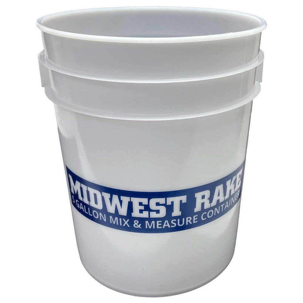 Seymour Midwest LLC 46229 5 Gal, Plastic Round Natural (Color) Bucket & Pail Kit