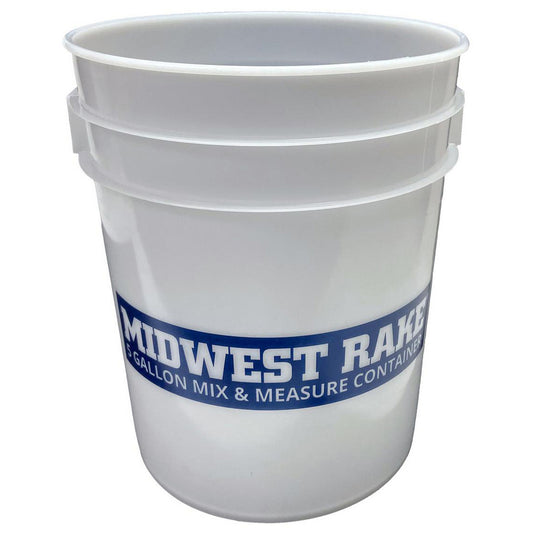 Seymour Midwest LLC 46229 5 Gal, Plastic Round Natural (Color) Bucket & Pail Kit