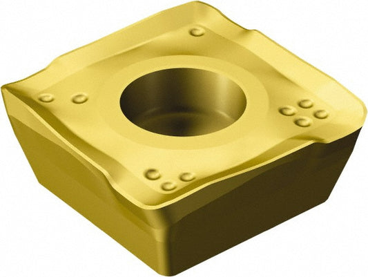 Sandvik Coromant 5854762 Milling Insert ANSI 490R-140408E-ML 2040, ISO 490R-140408E-ML 2040, 2040, Solid Carbide