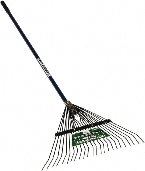 Seymour Midwest LLC 40905 Spring Brace Rake with 54" Straight Aluminum Handle