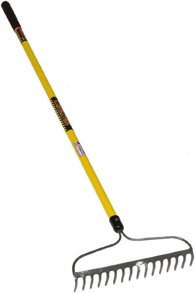 Seymour Midwest LLC 42366 Bow Rake with 60" Straight Fiberglass Handle