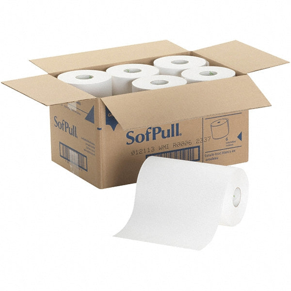 Georgia Pacific 26610 Pacific Blue Ultra 9" Paper Towel Rolls (Previously Sofpull), White