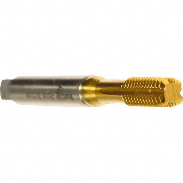 Emuge B5991400.0080 Thread Forming Tap M8x1.25 Metric, 6H Class of Fit, Bottoming, Cobalt, TiN Coated