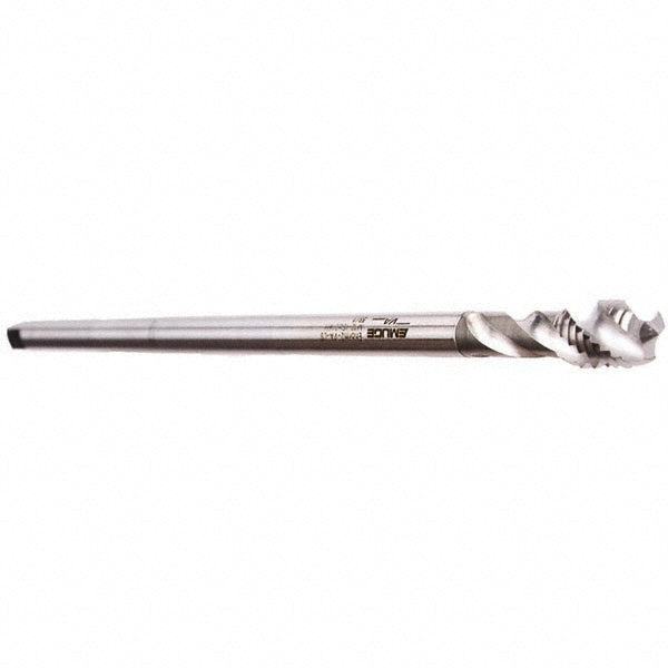 Emuge C2503000.0060 Extension Tap M6 x 1, 3 Flutes, Bright/Uncoated, Cobalt, Spiral Flute