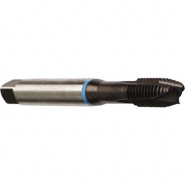 Emuge AU203010.5009 Spiral Point Tap 1/4-20, UNC, 3 Flutes, Plug, 3B, Cobalt, Nitride Finish