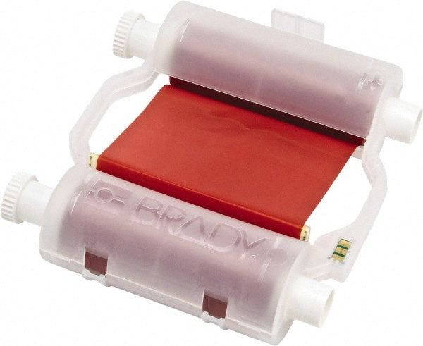 Brady 118089 Printer Ribbon 4.33" Wide, 200' Long, Red, Resin