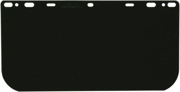 MCR Safety 181542 Face Shield Windows & Screens Replacement Window, Green, 8" High, 0.04" Thick