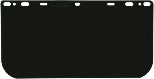 MCR Safety 181542 Face Shield Windows & Screens Replacement Window, Green, 8" High, 0.04" Thick