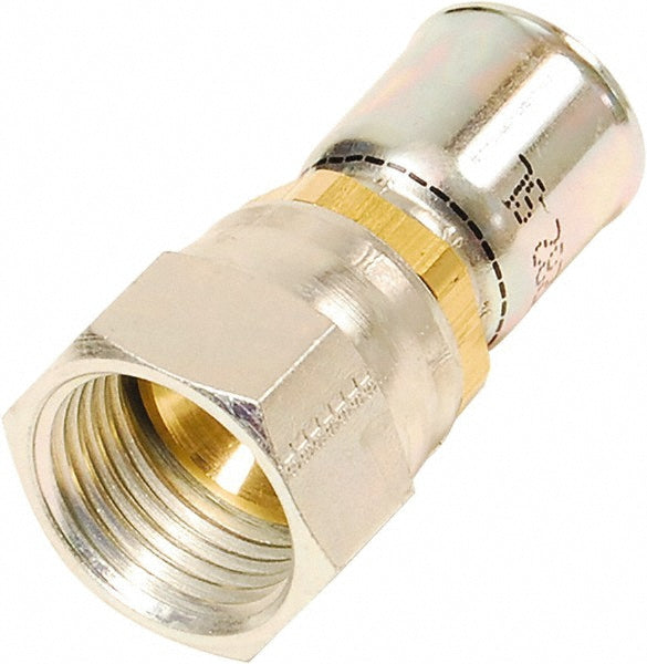 Parker 10691N-6-8 Hydraulic Hose Straight Female JIC 37 &deg Swivel Fitting 0.4062" ID, 8 mm, 9/16-18