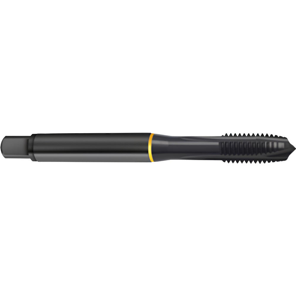 Guhring 9044025254000 Spiral Point Tap 1-8 UNC, 4 Flutes, Plug Chamfer, 2B Class of Fit, High-Speed Steel-E, Steam Oxide Coated