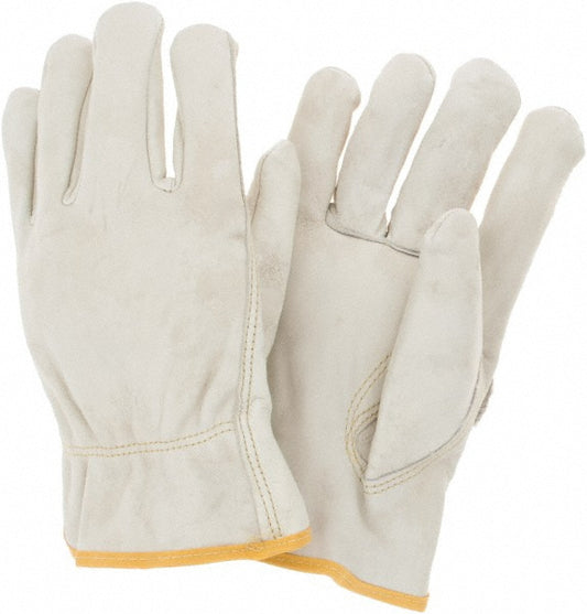 MCR Safety 3213XXL Work Gloves Memphis® 3213, Size 2X-Large, Cowhide Leather Lined, Cowhide Leather, General Purpose