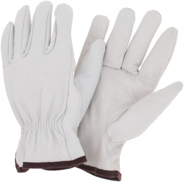 MCR Safety 3613L Work Gloves Memphis® 3613, Size Large, Goatskin Leather Lined, Goatskin Leather, General Purpose