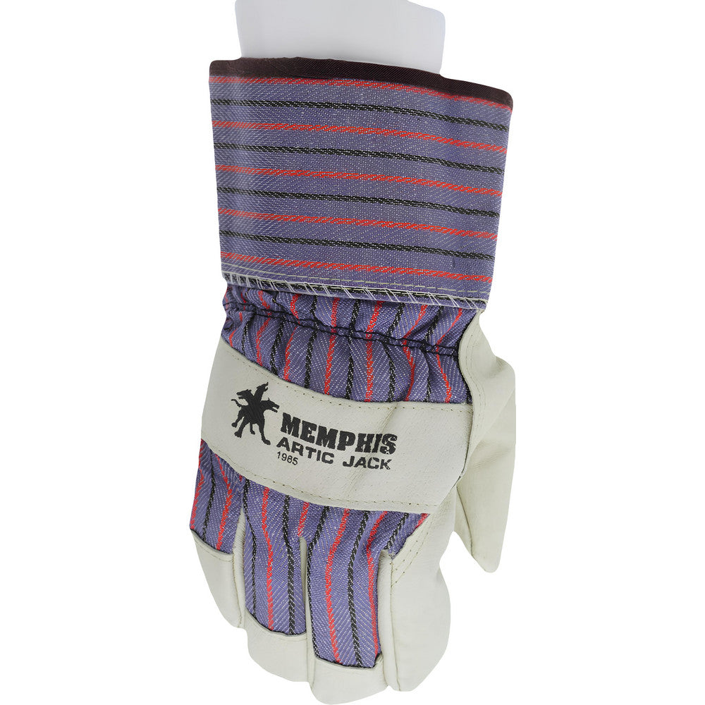 MCR Safety 1965XXL Work Gloves Memphis® 1965, Size 2X-Large, Pigskin Leather Lined, Pigskin Leather, General Purpose