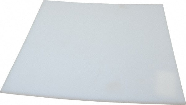 USA Industrials BULK-PS-UHMW-905 Plastic Sheet UHMWPE, 3/16" Thick, 12" Wide, 1' Long, White