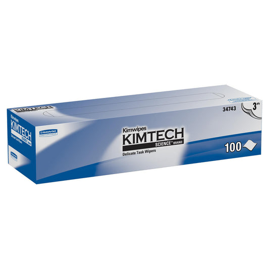 Kimtech 34743 Science Kimwipes Delicate Task Wipers (34743), White, 3-Ply