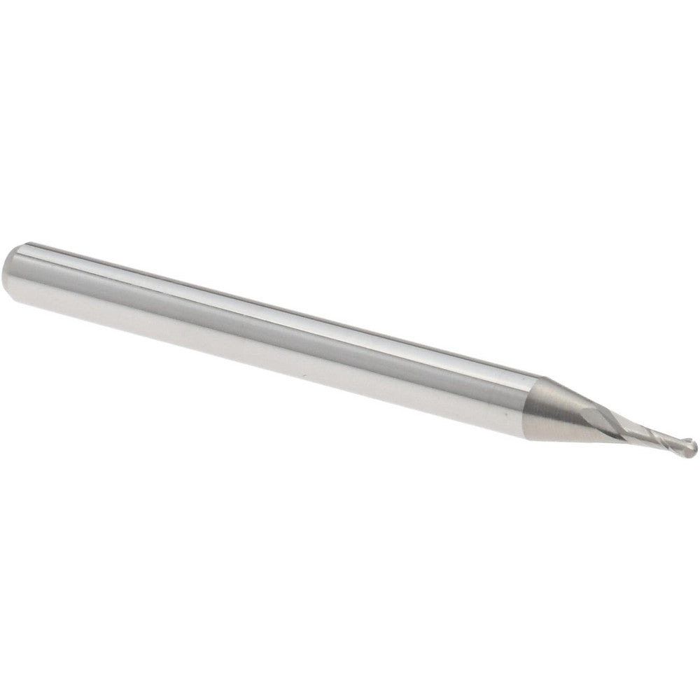 Accupro 12463639 Ball End Mill 0.0400" Dia, 0.1200" LOC, 2 Flute, Solid Carbide