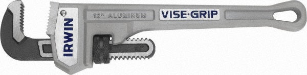 Irwin 2074112 Straight Pipe Wrench 12" OAL, Aluminum