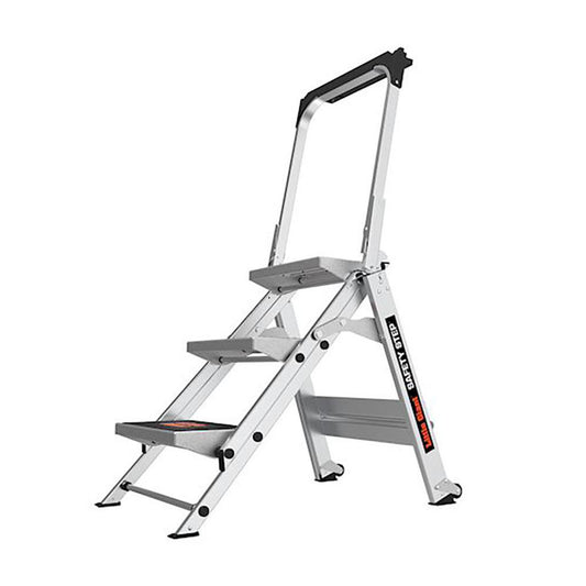 Little Giant Ladder 10310BA 3-Step Aluminum Step Ladder Type IA