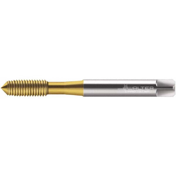 Walter-Prototyp 5934579 Thread Forming Tap #6-32 UNC, 2B Class of Fit, Modified Bottoming, Cobalt, TiN Coated
