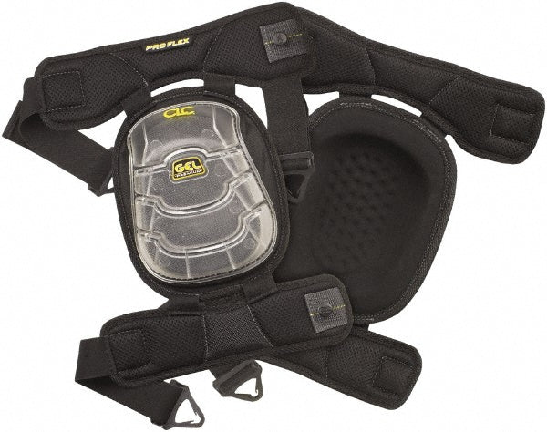 CLC 378 Knee Pad 2 Strap, Rubber Cap, Buckle Closure, Universal