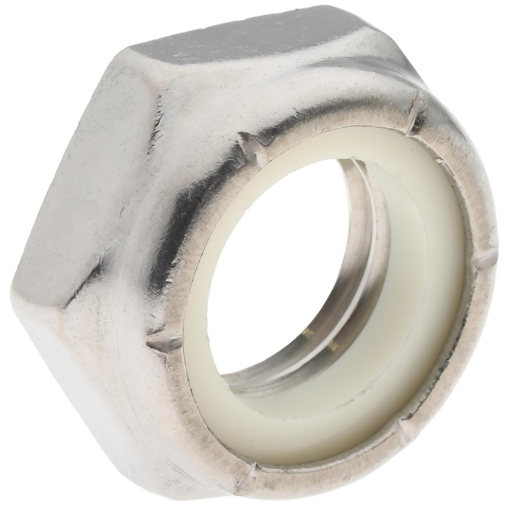 Value Collection 1-THN-62C Hex Lock Nut Insert, Nylon Insert, 5/8-11, Grade 18-8 Stainless Steel, Uncoated