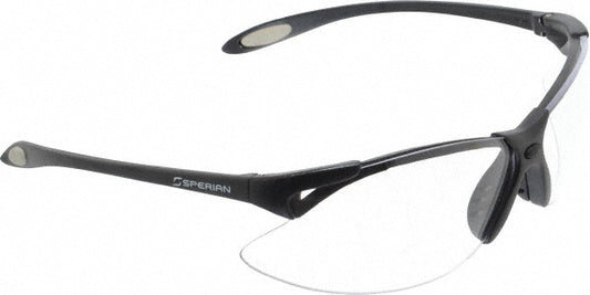North A900 Safety Glass Anti-Fog & Scratch-Resistant, Polycarbonate, Clear Lenses, Full-Framed, UV Protection