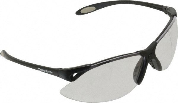 North A901 Safety Glass Anti-Fog & Scratch-Resistant, Polycarbonate, Clear Lenses, Full-Framed, UV Protection