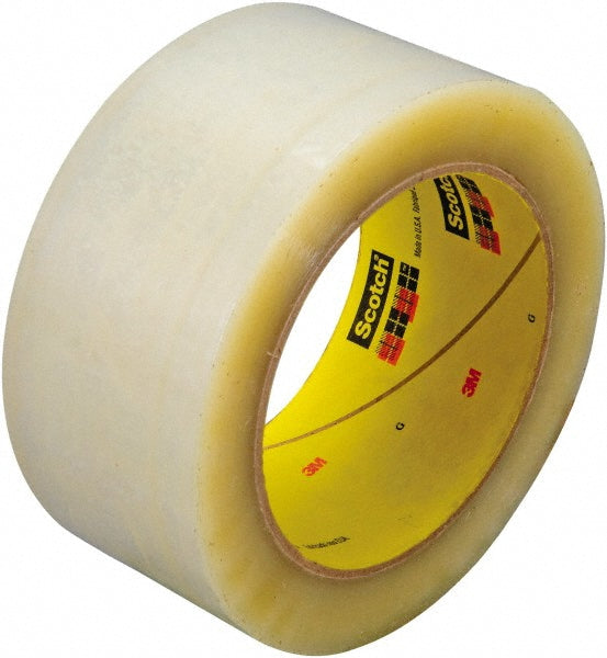 Scotch 7010335779 Packing Tape Clear, Rubber Adhesive